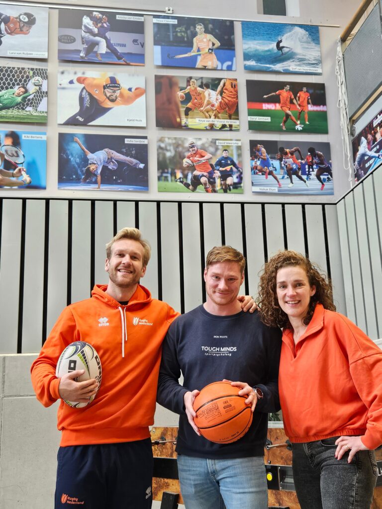 David, Jorrit en Petra portret 